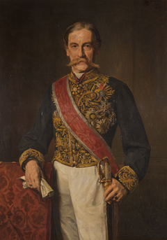 Minister Karl Hohenwart, Graf von Gerlachstein by Rudolf Konopa