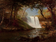 Minnehaha Falls by Albert Bierstadt
