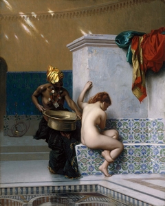 Moorish Bath by Jean-Léon Gérôme