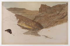 Mountain Stream, Yemen Valley, Palestine by Frederic Edwin Church
