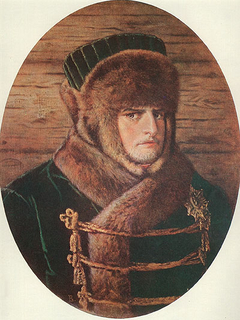 Napoleon in winter clothing