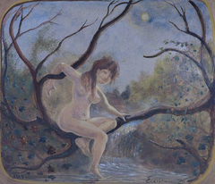 Nude in Tree