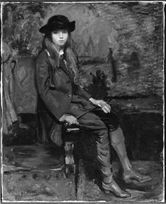 Olivia in Riding Habit by Albert Edward Sterner