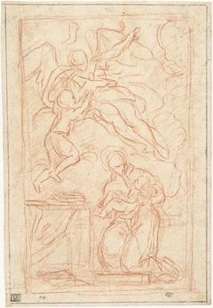 Ontwerp voor een altaarstuk met Sint Antonius van Padua by Carlo Maratti