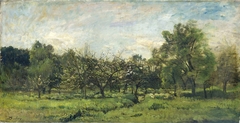 Orchard by Charles-François Daubigny