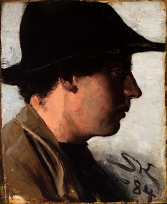 Oscar Björck by Peder Severin Krøyer