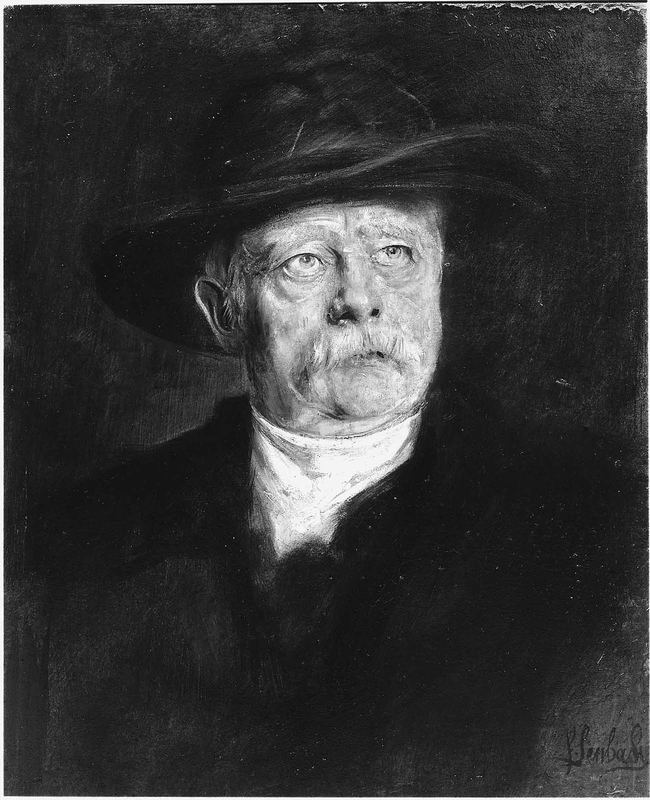 Otto Bismarck Franz Von Lenbach Artwork On Useum