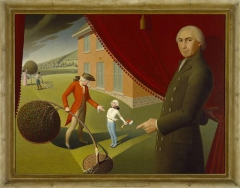 Parson Weems' Fable by Grant Wood