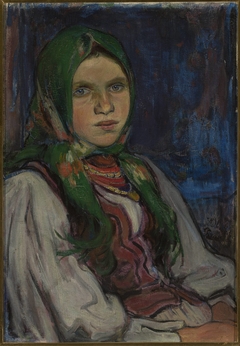 Peasant girl by Władysław Ślewiński