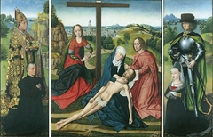 Pietà Triptych by Master of the Legend of Saint Lucy