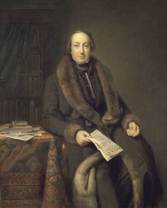 Pieter Arnold Diederichs (1804-74). Boekhandelaar te Amsterdam en oprichter van het Algemeen Handelsblad in 1828