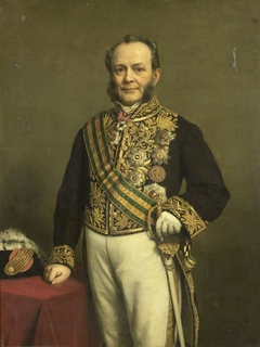 Pieter Mijer (1812-81). Gouverneur-generaal (1866-71) by Johan Heinrich Neuman