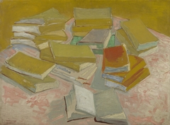 Piles of French Novels by Vincent van Gogh