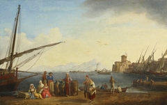 Port of Livorno II by Jacob Philipp Hackert