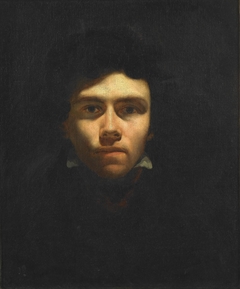 Portrait de Delacroix, peintre