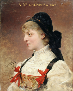 Portrait de Suzanne Reichenberg (1853-1924), sociétaire de la Comédie-Française