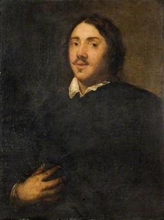 Portrait Of A Gentleman In Black by Anonymous