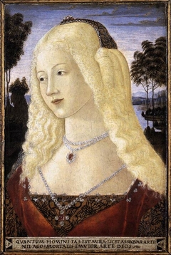 Portrait of a Lady by Neroccio di Bartolomeo de' Landi
