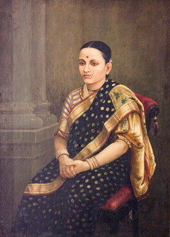 Portrait of a Lady by Raja Ravi Varma