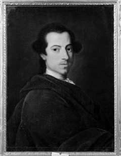 Portrait of a Man in a Brown Cloak by Alessandro Longhi