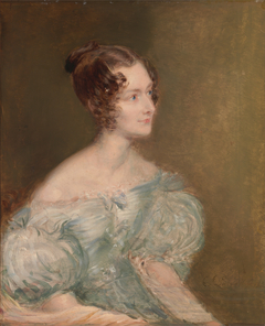 Portrait of a Woman, Probably Mrs. Price of Rugby by John Linnell