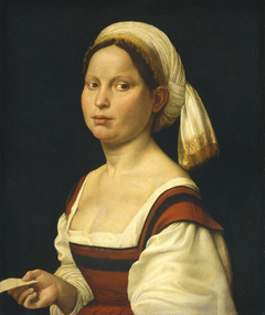 Portrait of a Young Woman by Giuliano Bugiardini