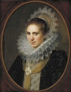 Portrait of a Young Woman by Paulus Moreelse