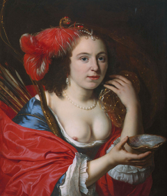 Portrait of Anna du Pire as Granida