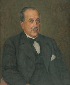 Portrait of dr. Ľ. Medveckého by Ivan Žabota
