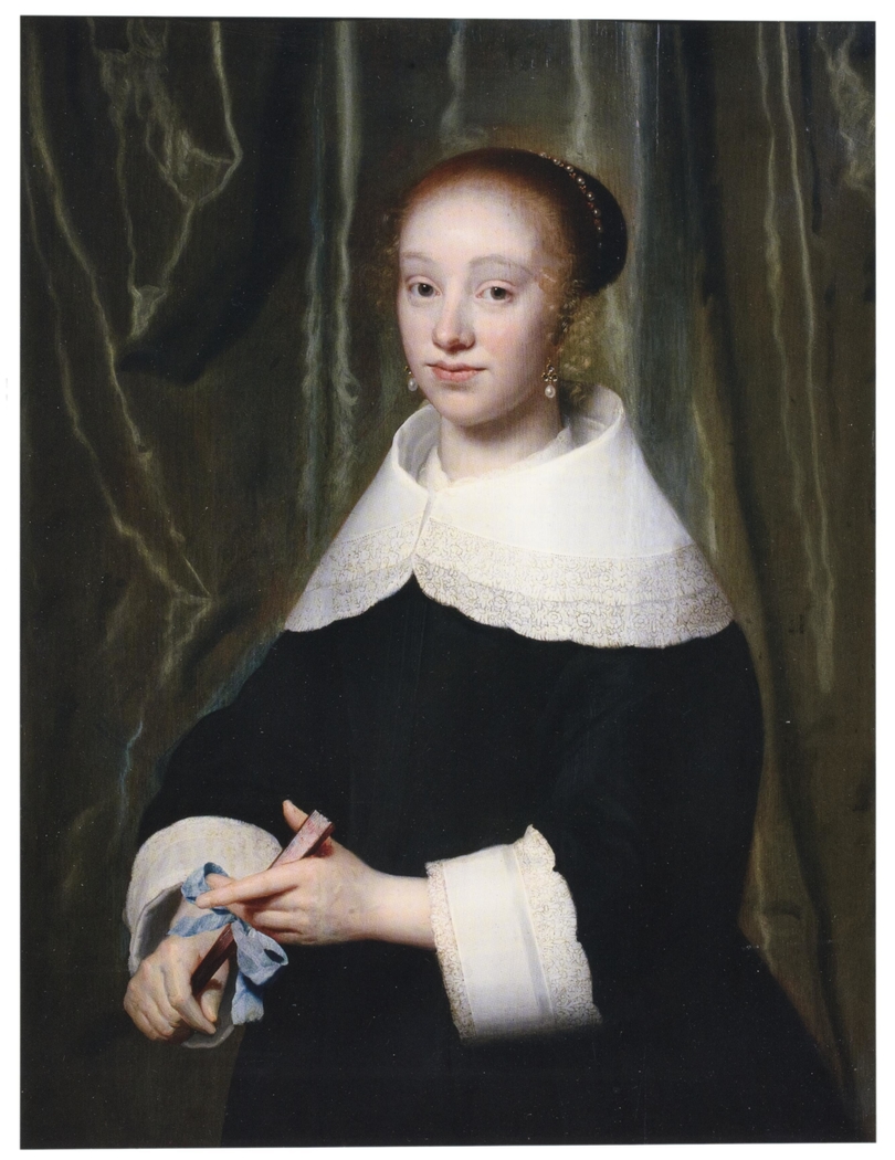 Portrait of Esther Bary (1630-1696), ca. 1652, bride of Jan Hendrik Lestevenon