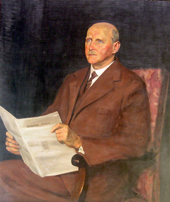 Portrait of Frederick Saunders