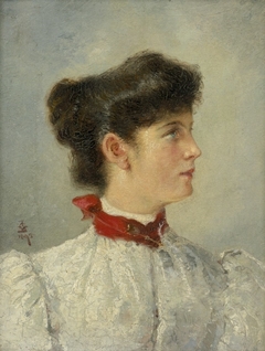 Portrait of Hanna Rönnberg by Ida Gisiko-Spärck