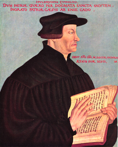 portrait of Huldrych Zwingli