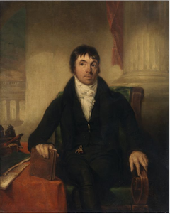 Portrait of John Philpot Curran (1750-1817), Statesman and Lawyer by John Comerford