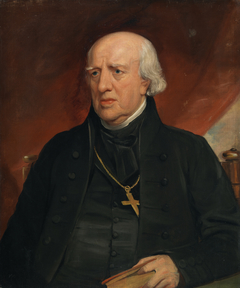 Portrait of John Thomas Troy, Archbishop of Dublin (1739-1823) by Thomas Clement Thompson