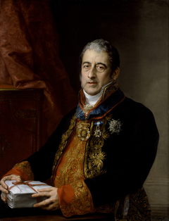 Portrait of Juan Miguel de Grijalba by Vicent López Portaña