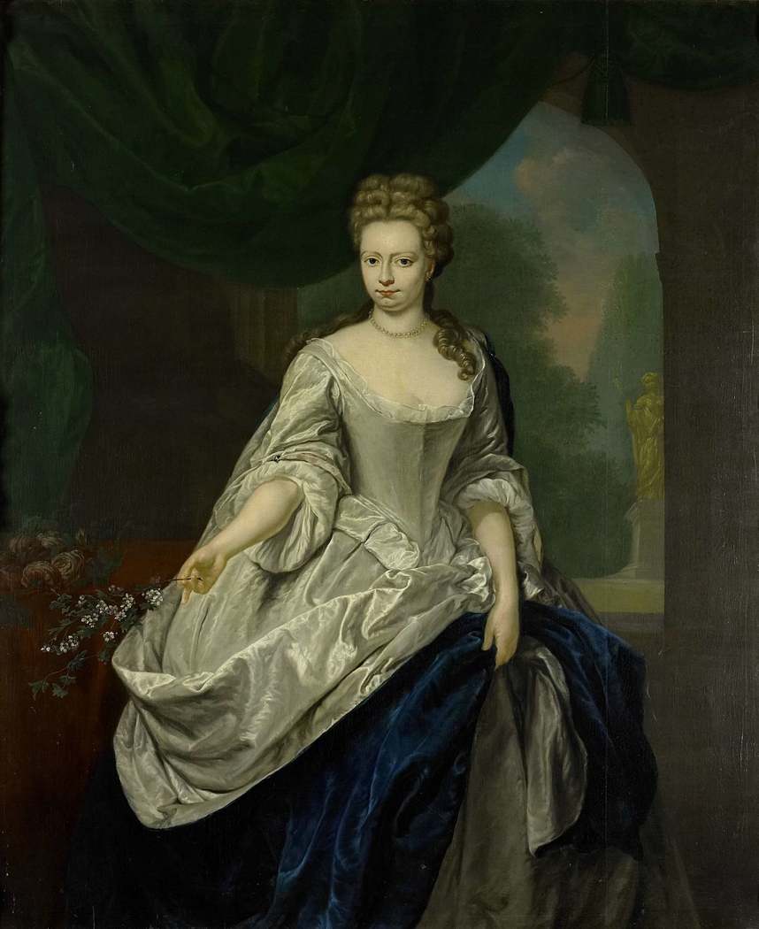 Portrait of Louise Christina Trip (died 1733), Wife of Gerrit Sichterman