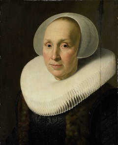 Portrait of Margriet Benningh, second Wife of Pieter Dircksz Hasselaer
