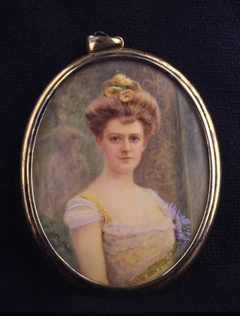 Portrait of Mrs. James Cunningham Bishop (1872-1949) by Carl A Weidner