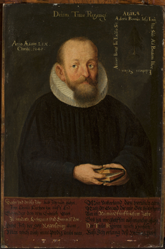 Portrait of pastor Daniel Tanner (1581–1646) by unknown