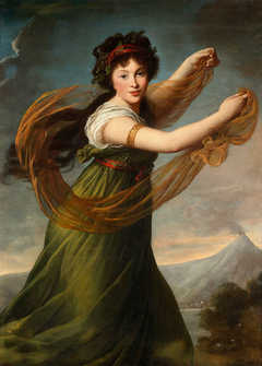 Portrait of Pélagie Sapieżyna née Potocka by Elisabeth Louise Vigée Le Brun