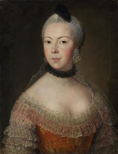 Portrait of Princess Anastasia Dolgorukaya, née Lodyzhenskaya (1736-1828) by David Luders