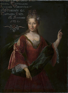 Portrait of Róża Krasińska née Ogińska. by Anonymous
