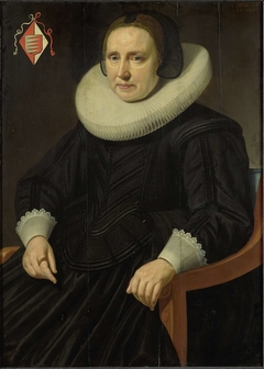 Portrait of Sara Sweerts de Weert, second Wife of Antonius Antonides van der Linden by Hendrik Meerman