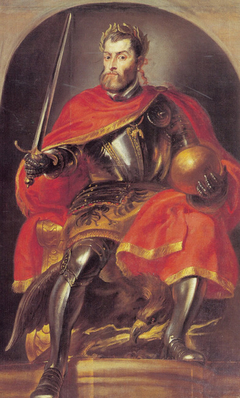 Portrait of the Emperor Charles V (Pompa Introitus Ferdinandi), 1634-1635 by Peter Paul Rubens