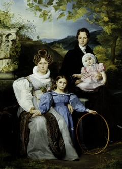 Portrait of the Gaspard Moeremans Family by François-Joseph Navez
