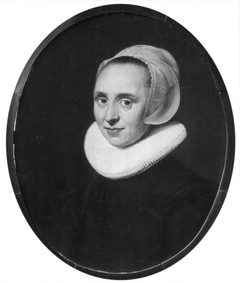 Portrait of the sister of Dirck Baltus by Jan van Ravesteyn