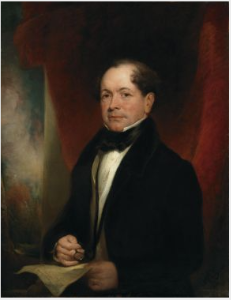 Portrait of Thomas Moore (1779-1852), Poet by George Francis Mulvany