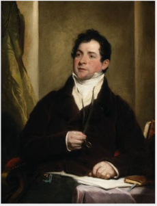 Portrait of Thomas Moore (1779-1852), Poet by Martin Archer Shee