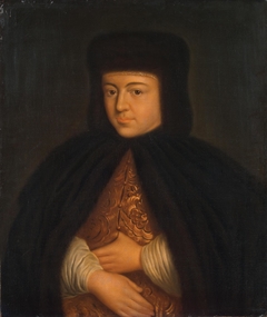 Portrait of Tsarina Natalia Naryshkina by Anonymous